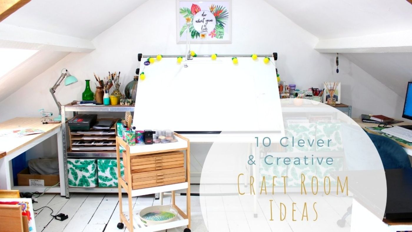 10 Clever and Creative Craft Room Ideas