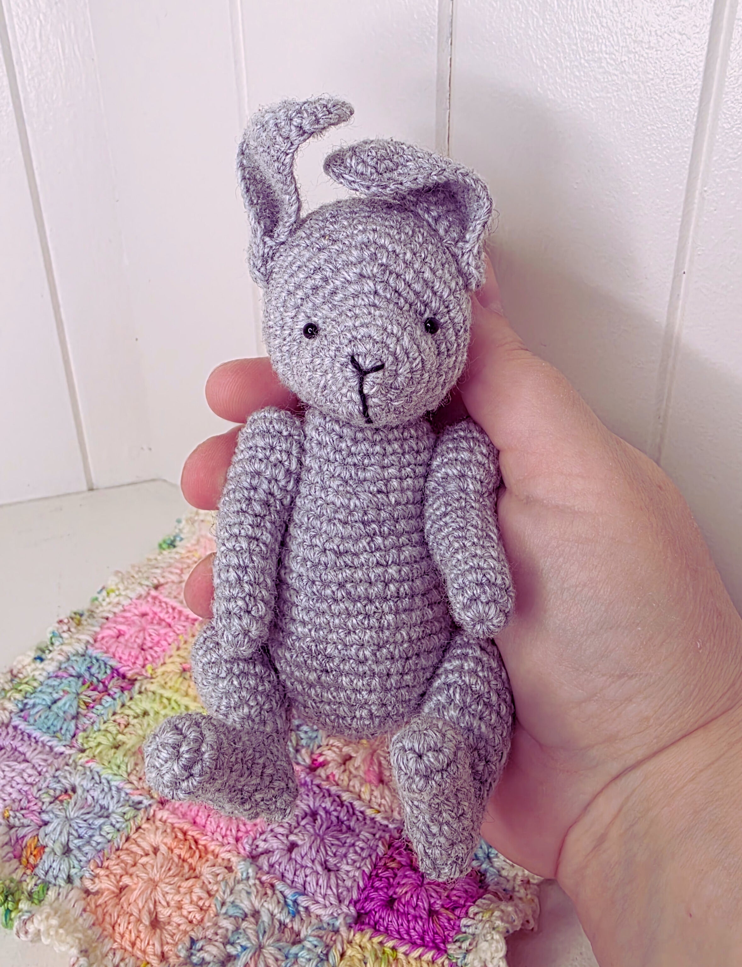 100% wool bunny