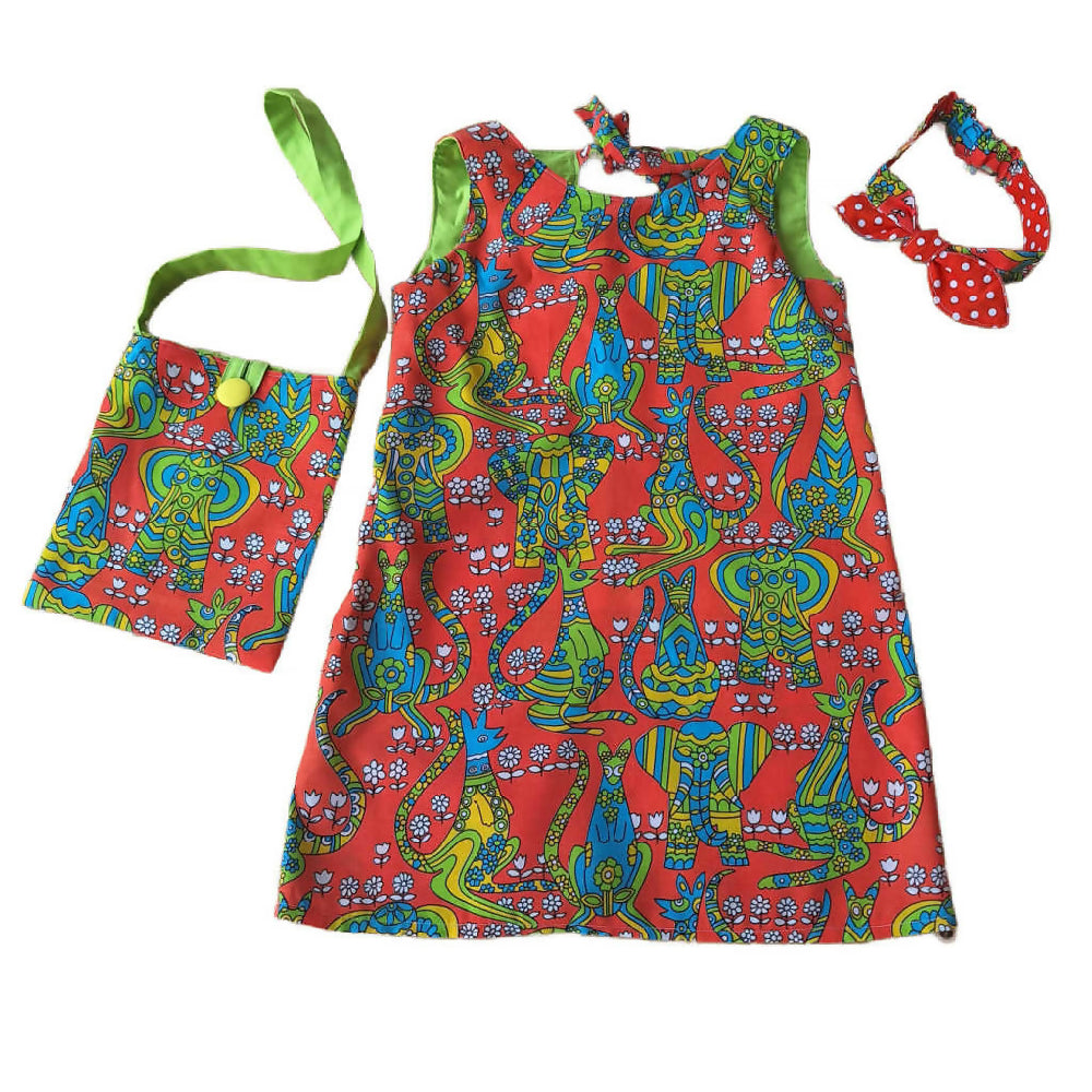 vintage-fabric-girls-dress-set