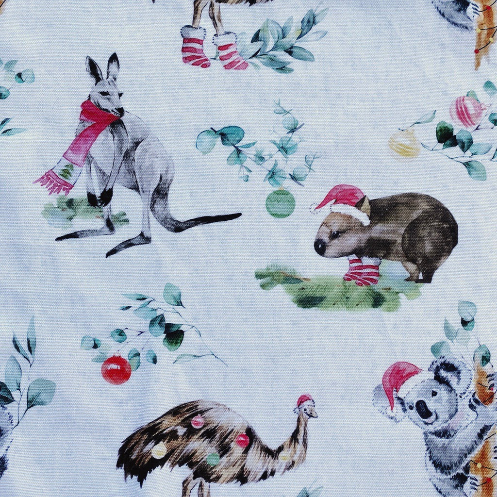 Aussie animals Christmas pinafore ladies apron.