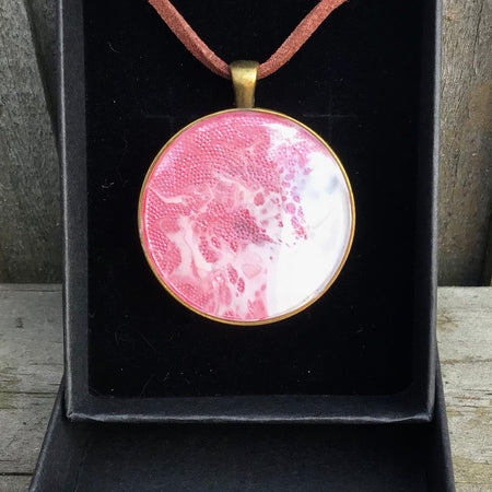 Hand Painted Necklace