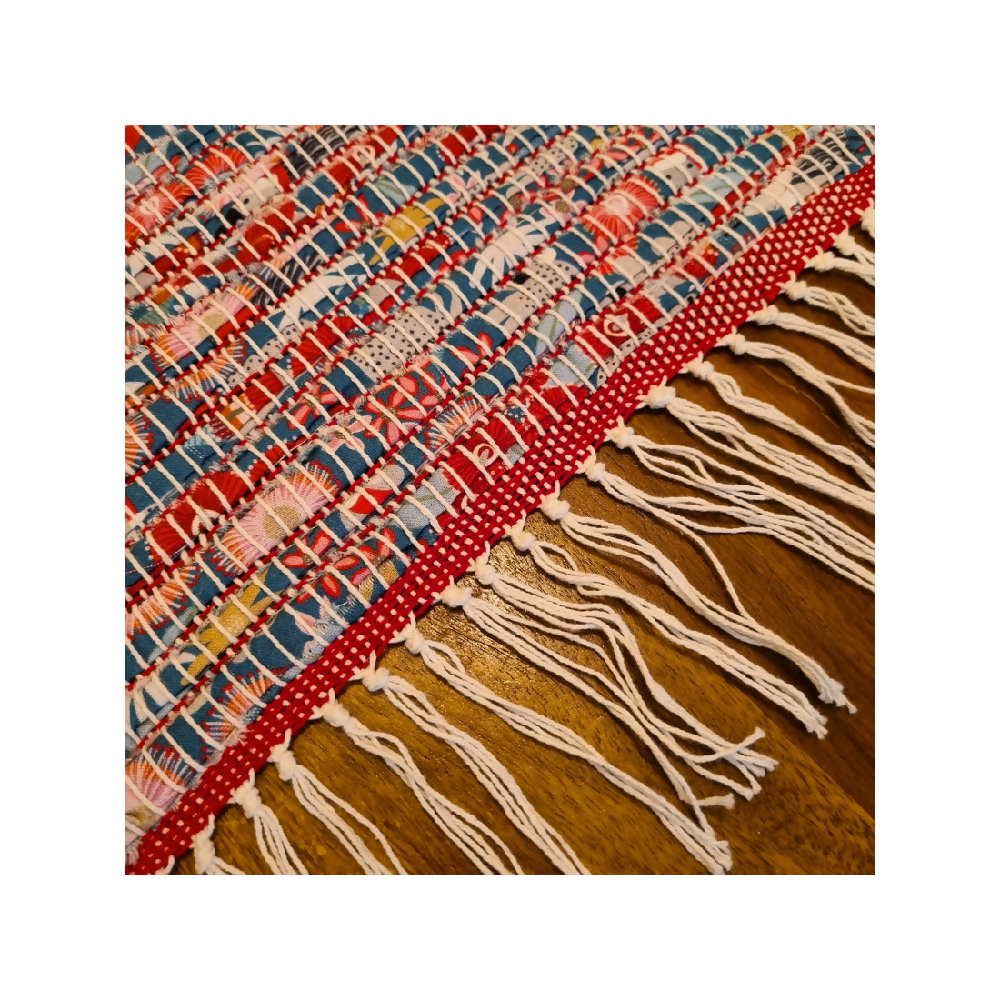 Handwoven Christmas Fabric Placemats