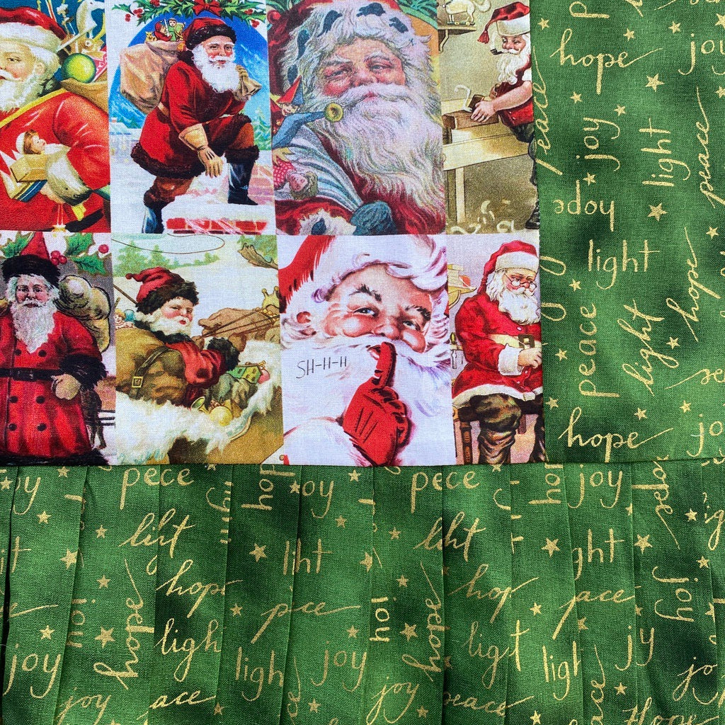 ST Nicholas Christmas pinafore ladies apron.