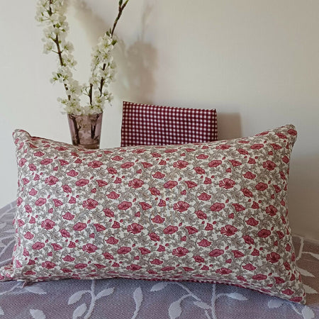 Liberty Lumbar Cushion Cover - Nina Poppy