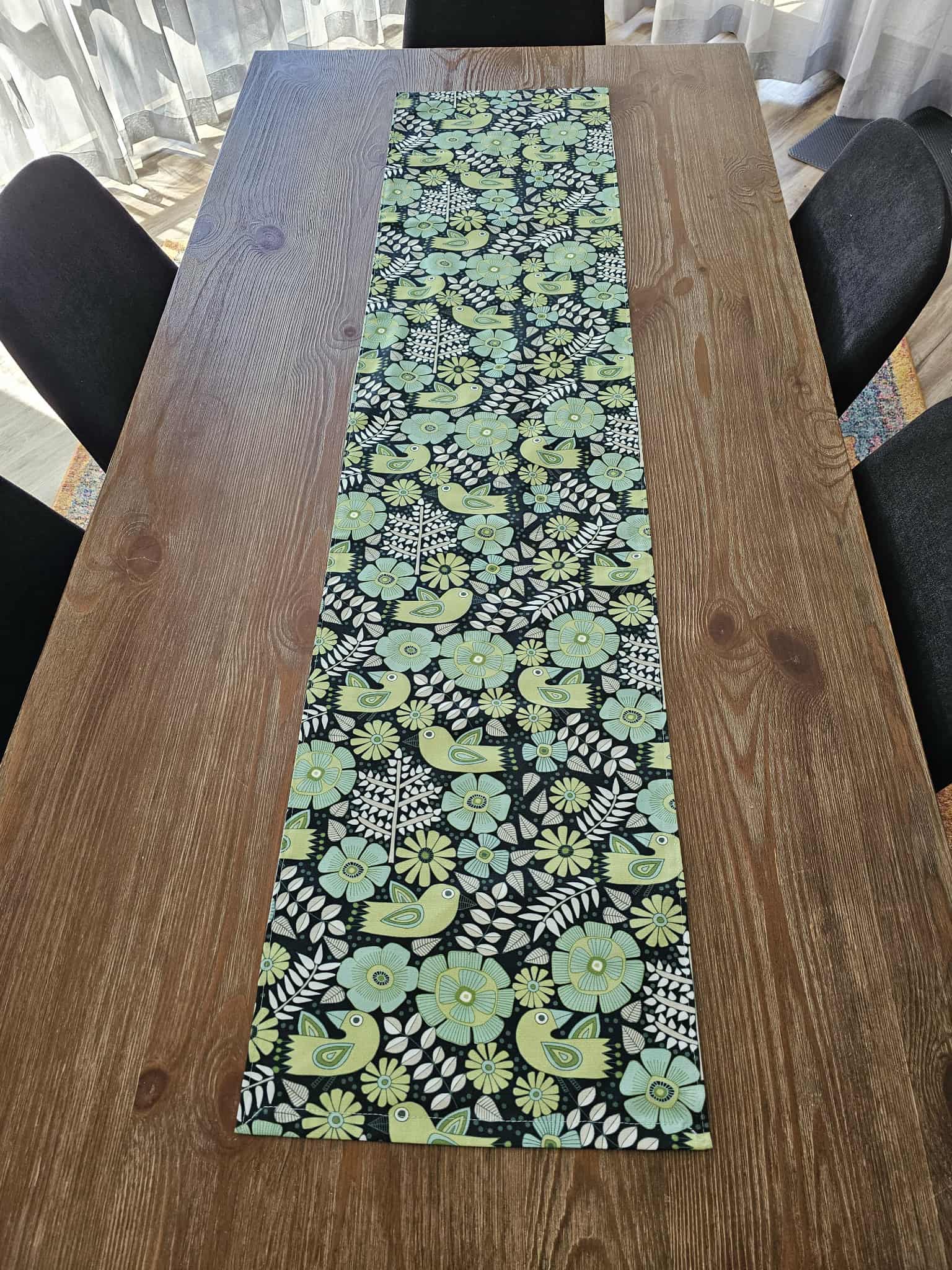 Folk Birds Table Runner