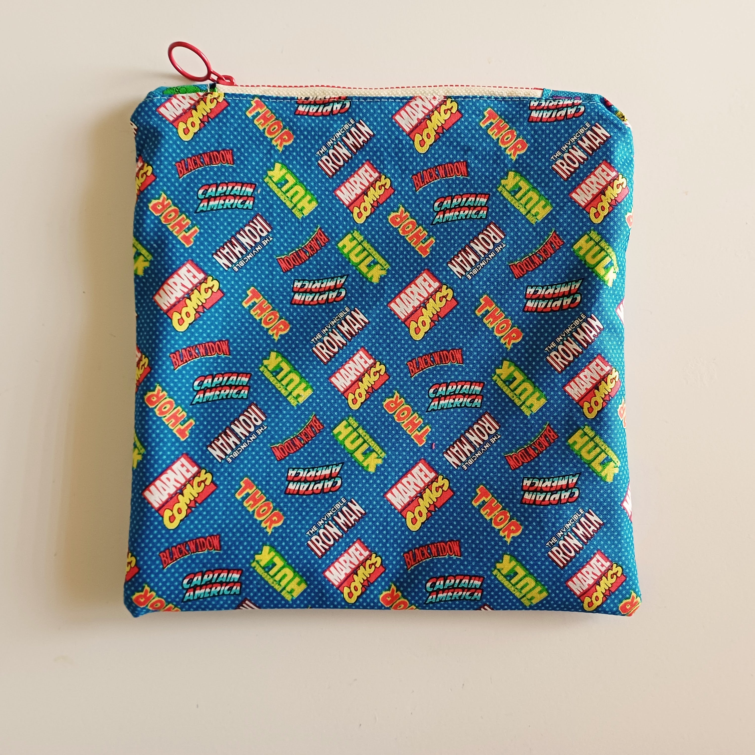Marvel Zipper Pouch - Water Resistant Lining