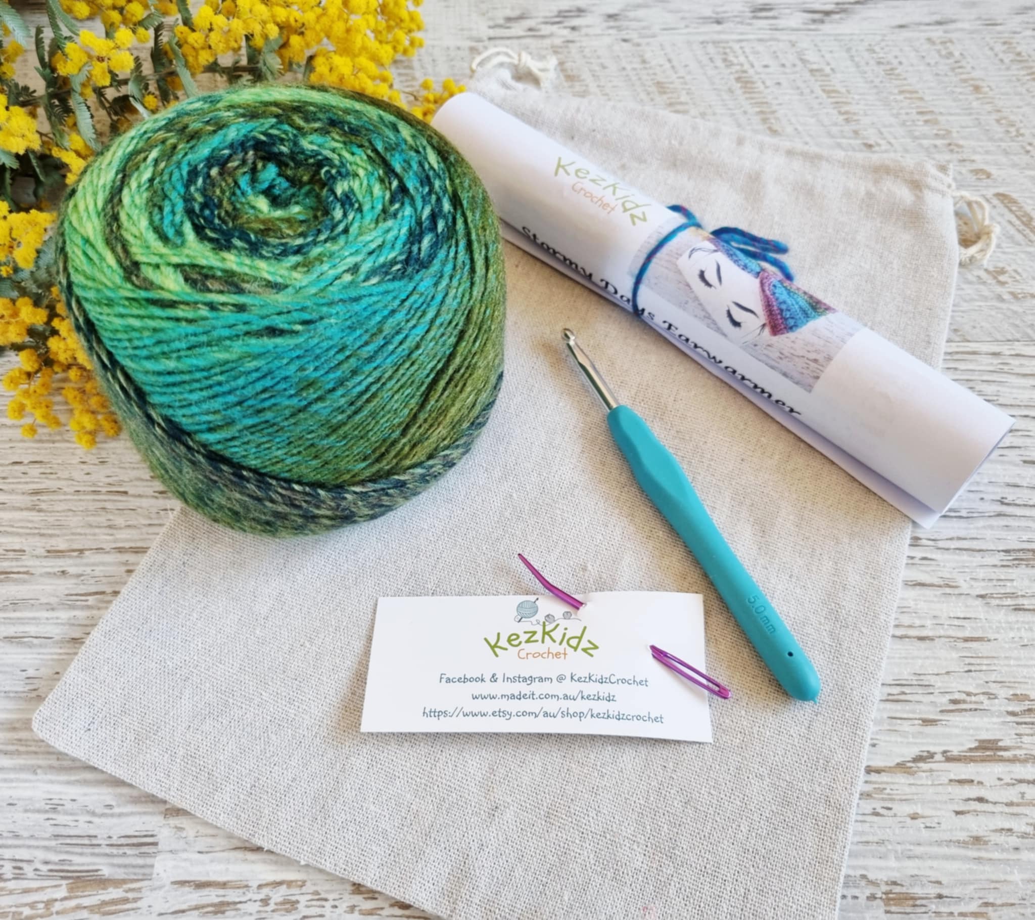 DIY Crochet Earwarmer Kit