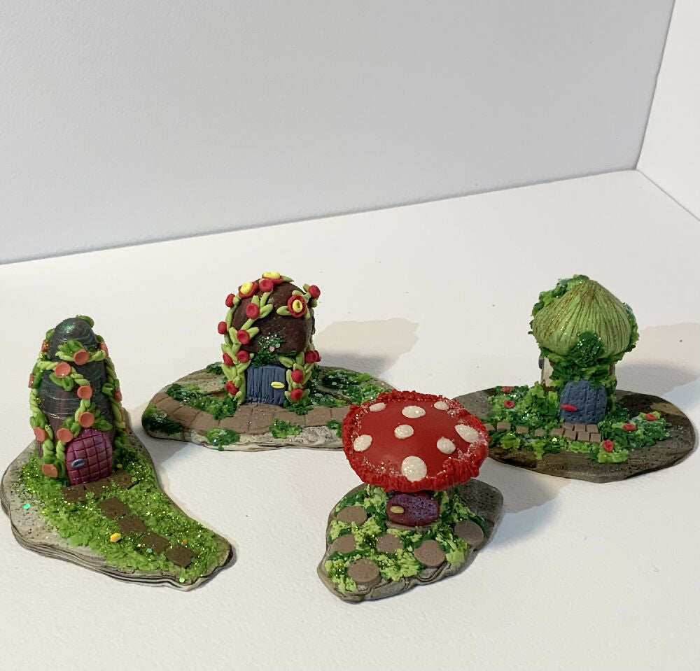 PixieVille Miniatures - Set of 4