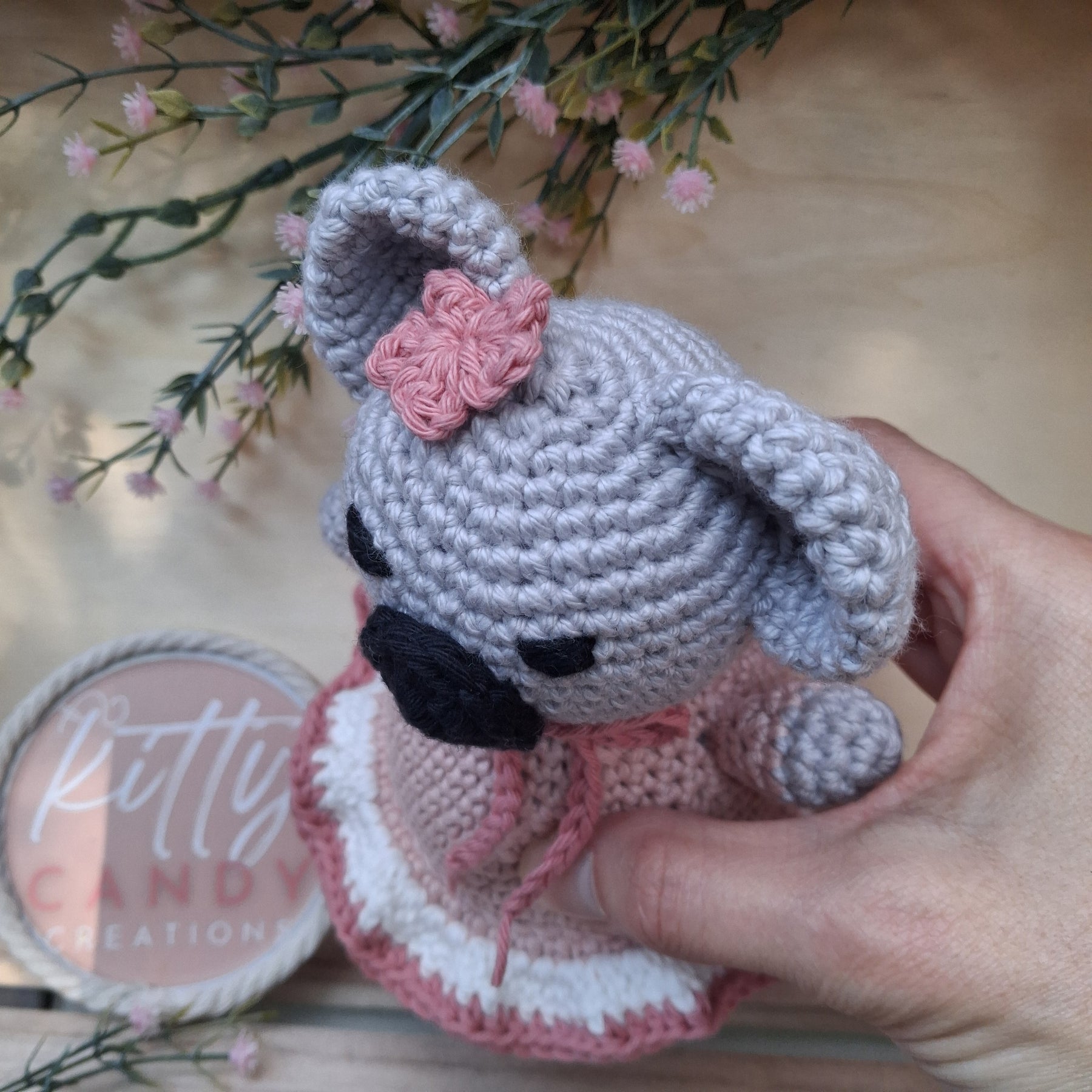 Handmade Crochet Koala - 100% Cotton (multiple colours)