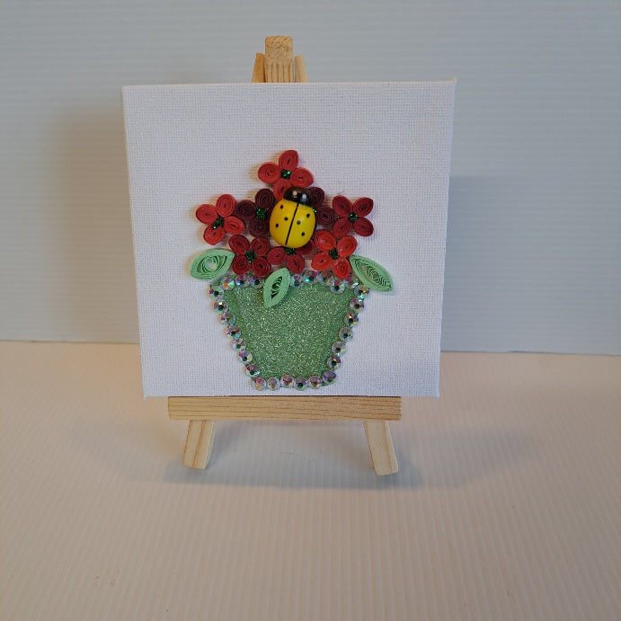 Mini Paper pot plant