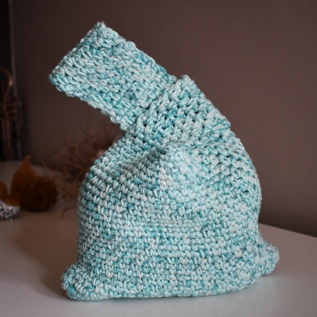 Japanese Knot Bag -Wrist Purse Crochet Handbag