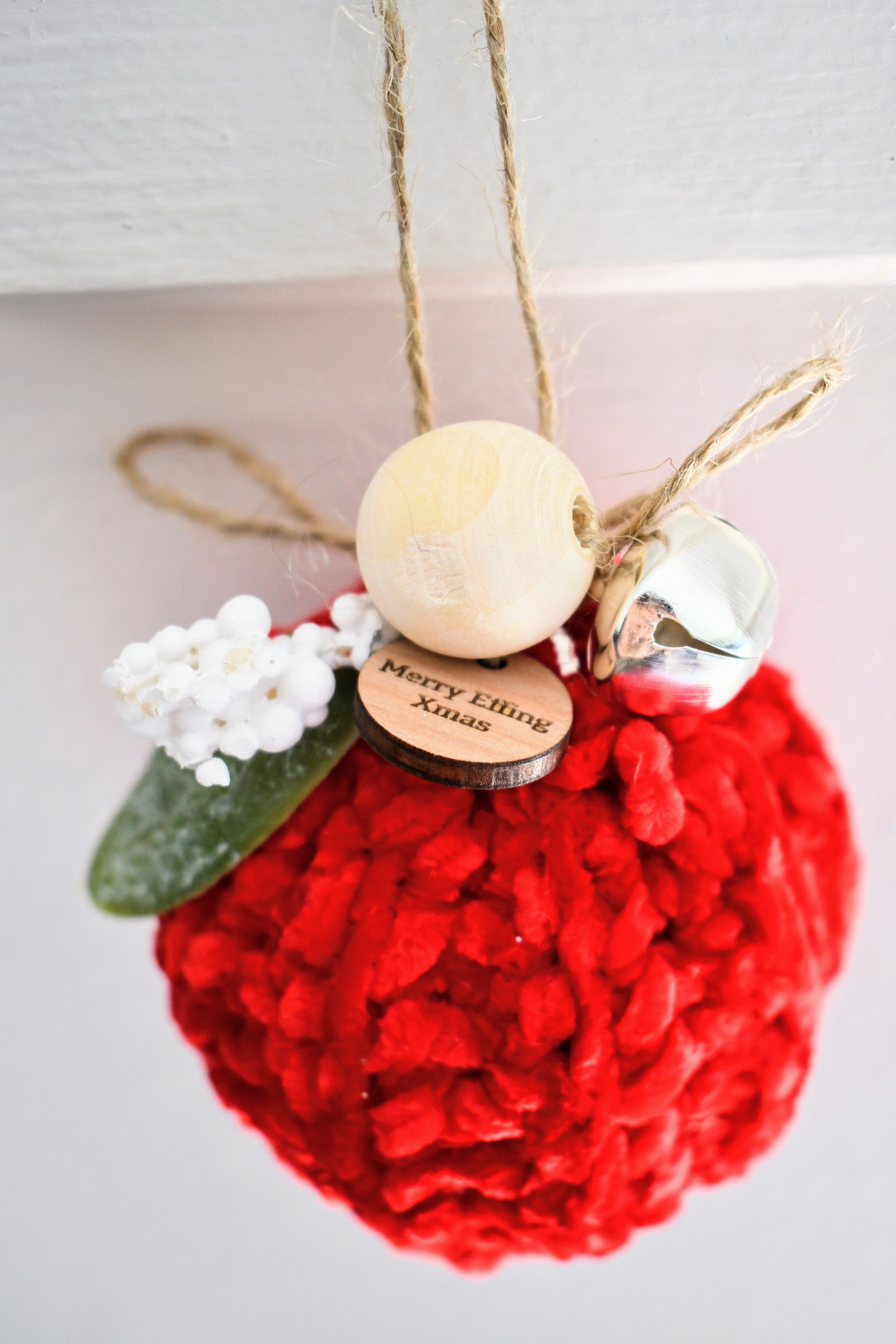 Naughty Christmas Bauble Tree Decoration Festive Ball