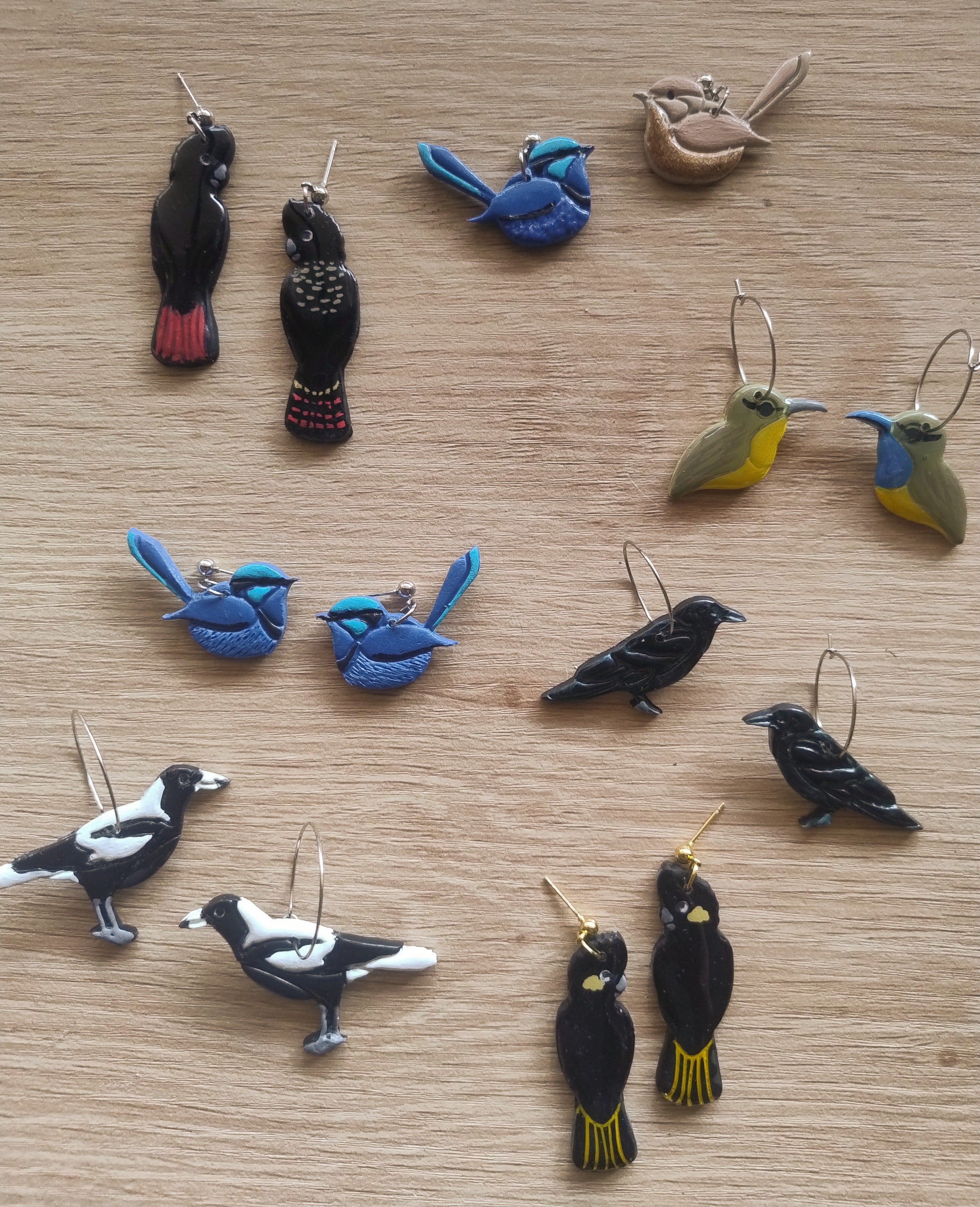 Crow / Raven dangles