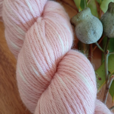 Hand Dyed Yarn : Pink Speckle (Limited Edition)