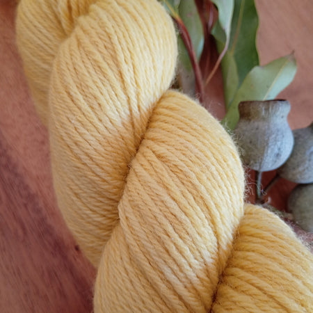 Hand Dyed Yarn : Buttercup (Limited Edition)
