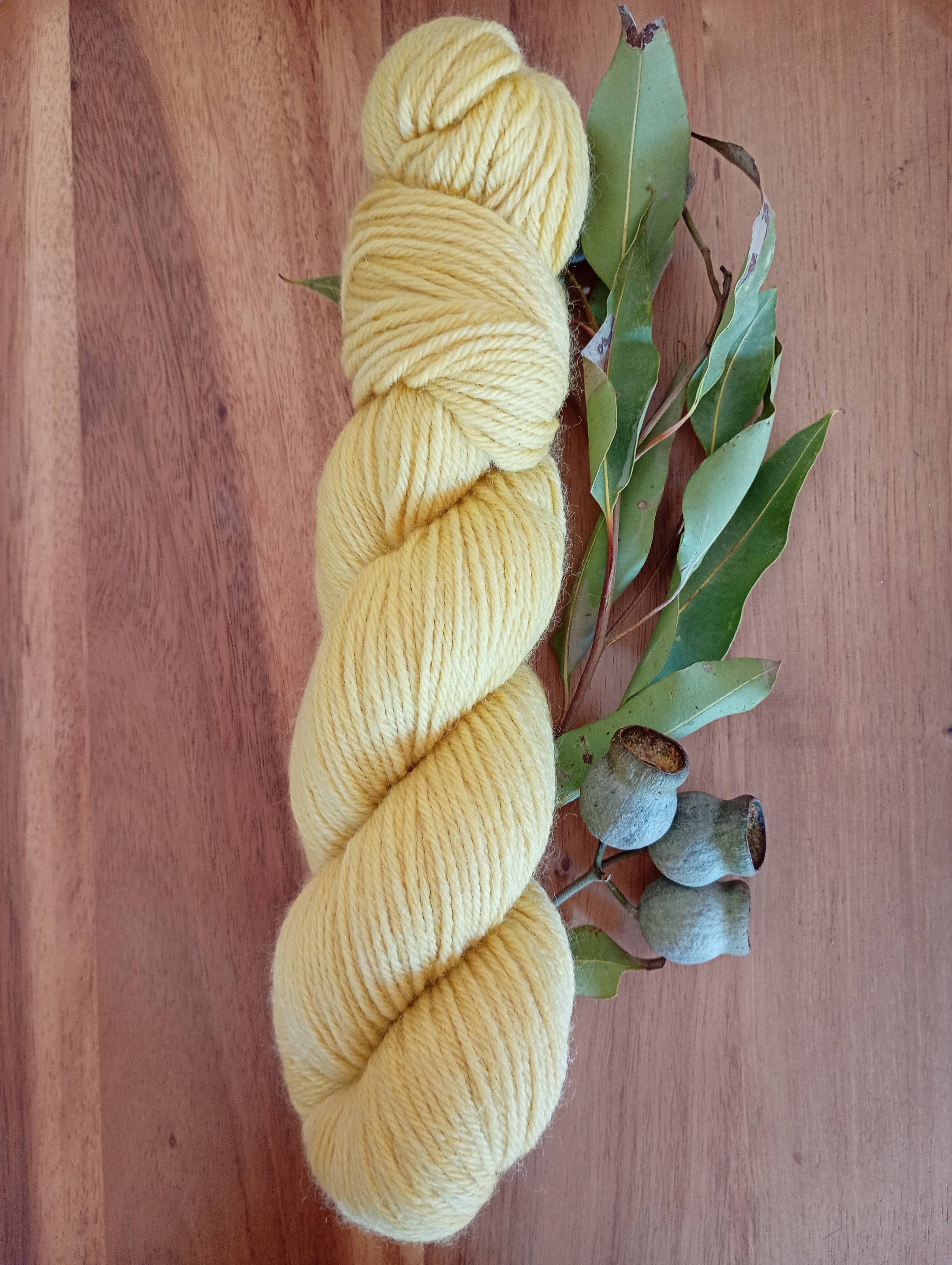 Hand Dyed Yarn : Buttercup (Limited Edition)