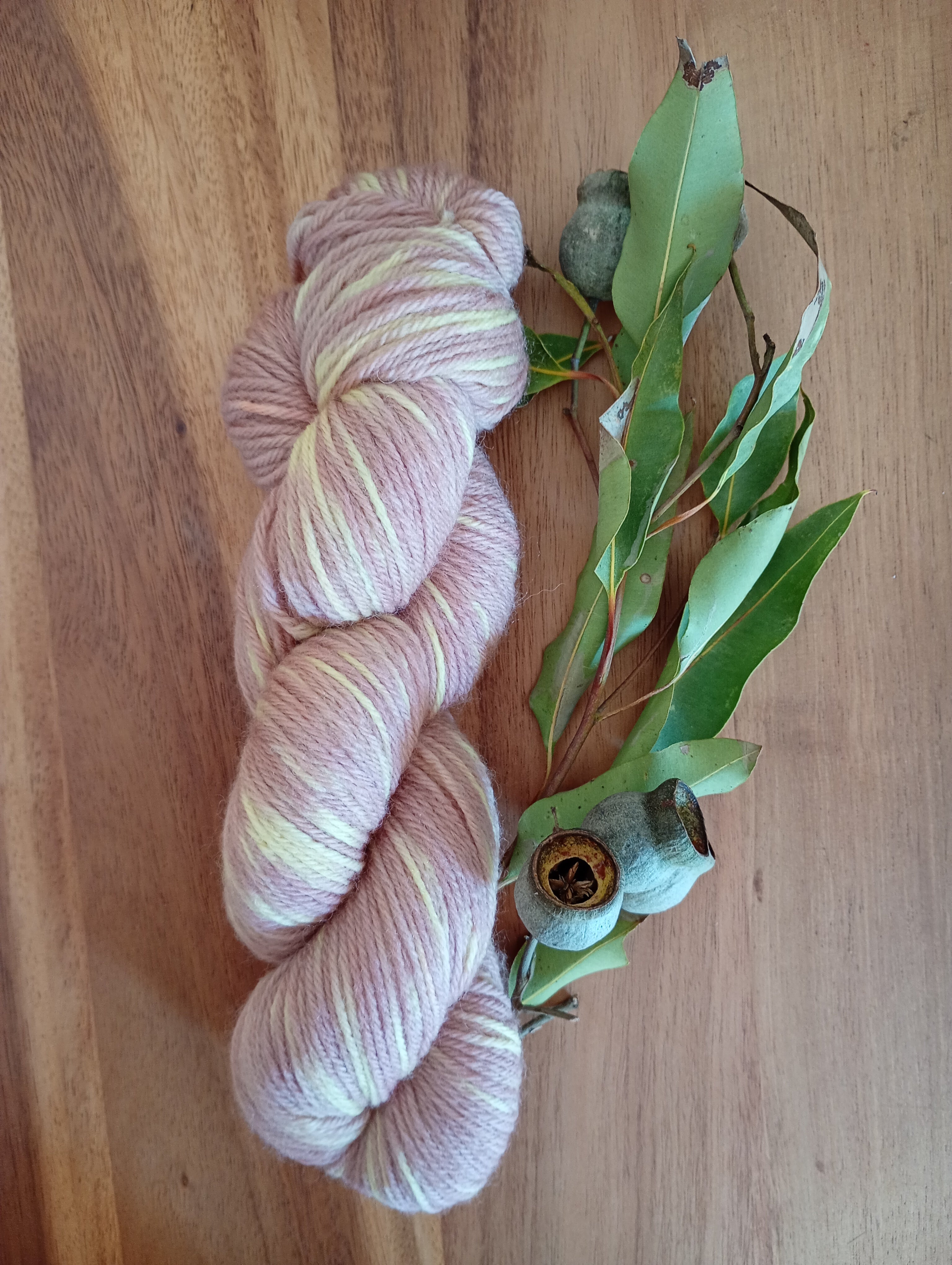 Hand Dyed Yarn : Musk Speckle (Limited Edition)