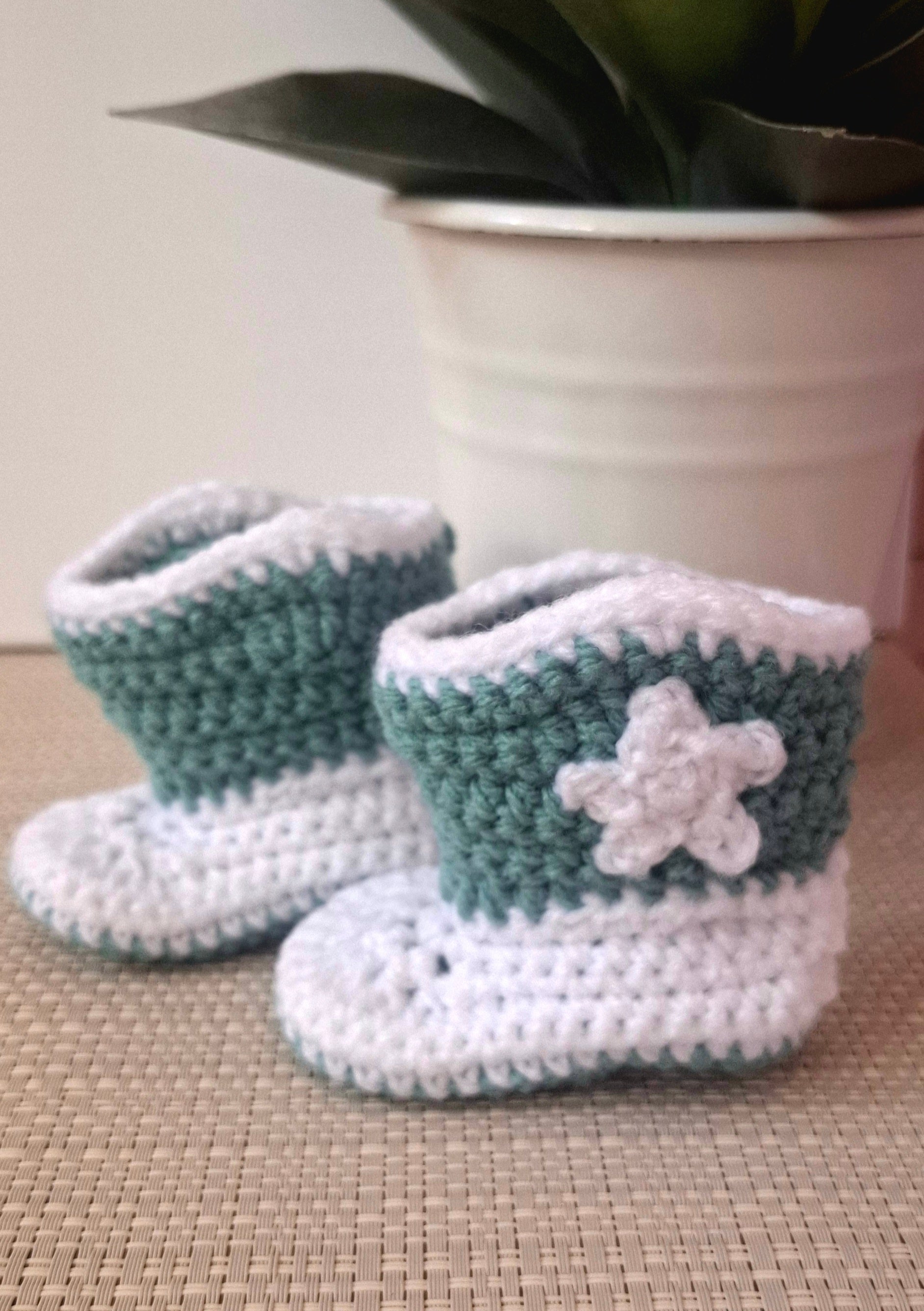Teal cowboy boots 0-3 months