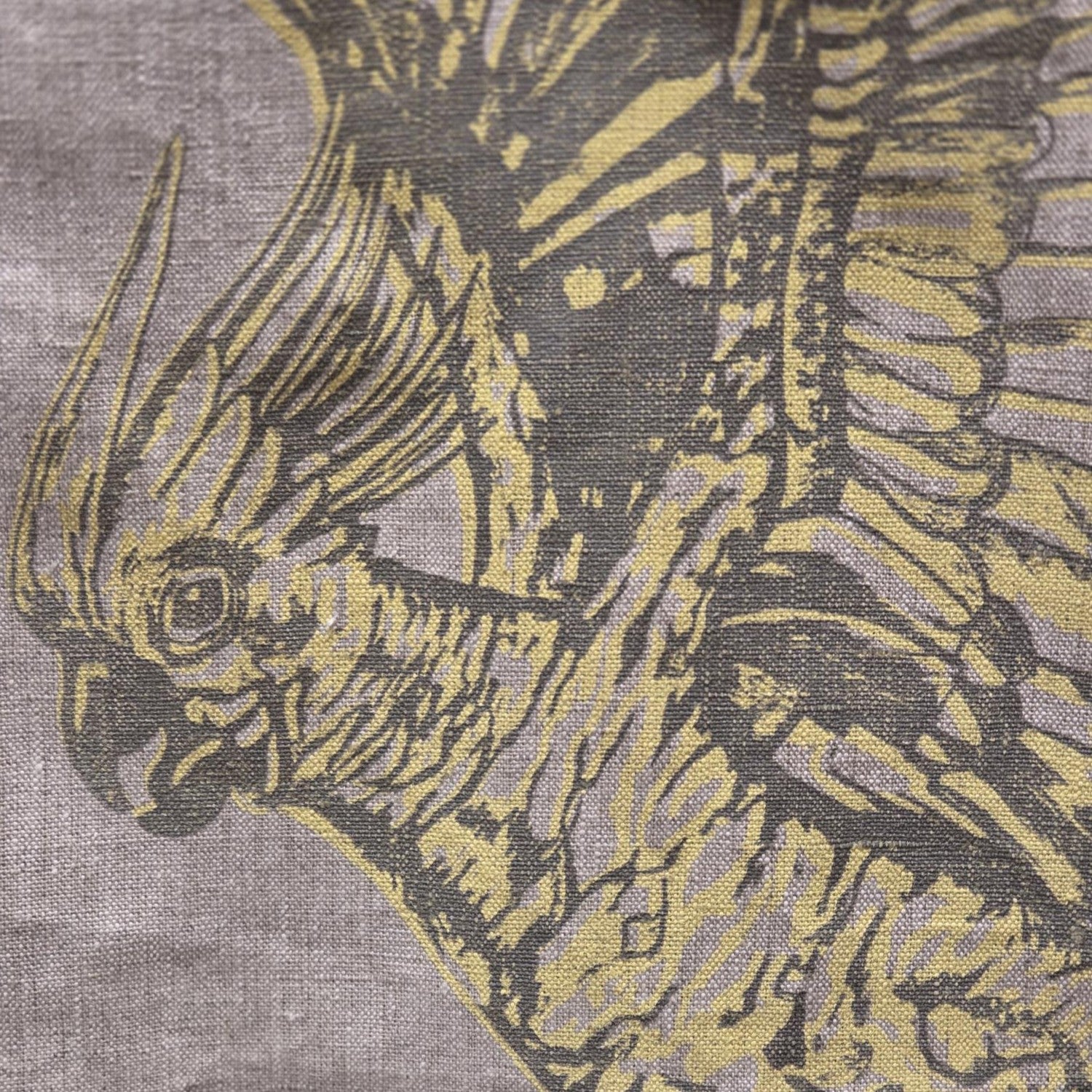 Hand screen printed Linen Tea Towels-Cockatoo