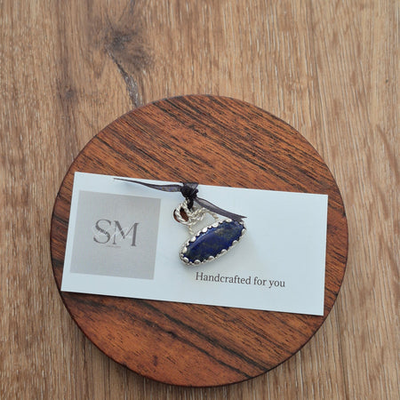 Lapis Lazuli Oval Pendant
