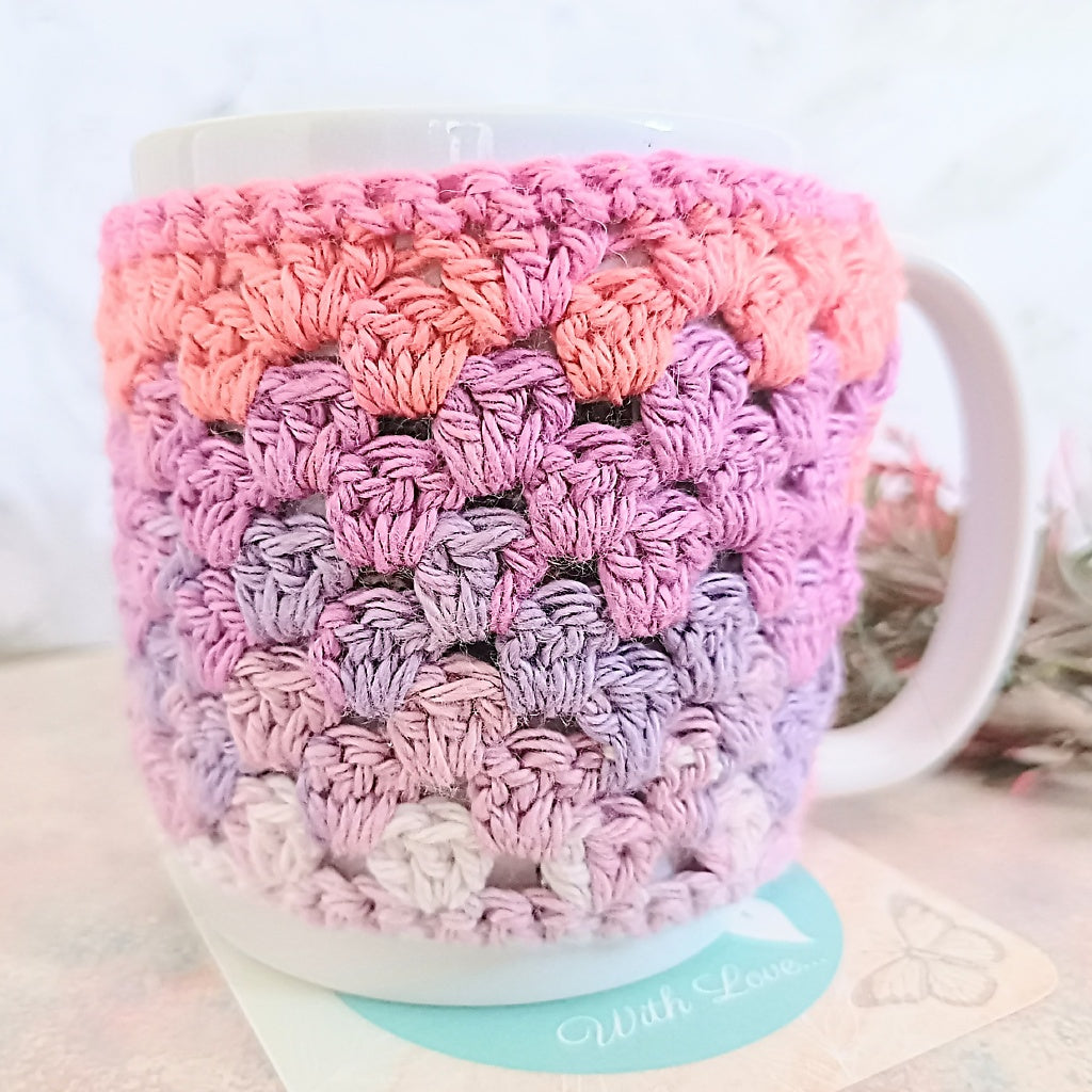 Crochet Handle Loop Mug Cosy