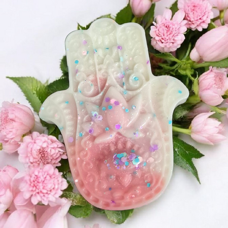Hamsa hand soy melts