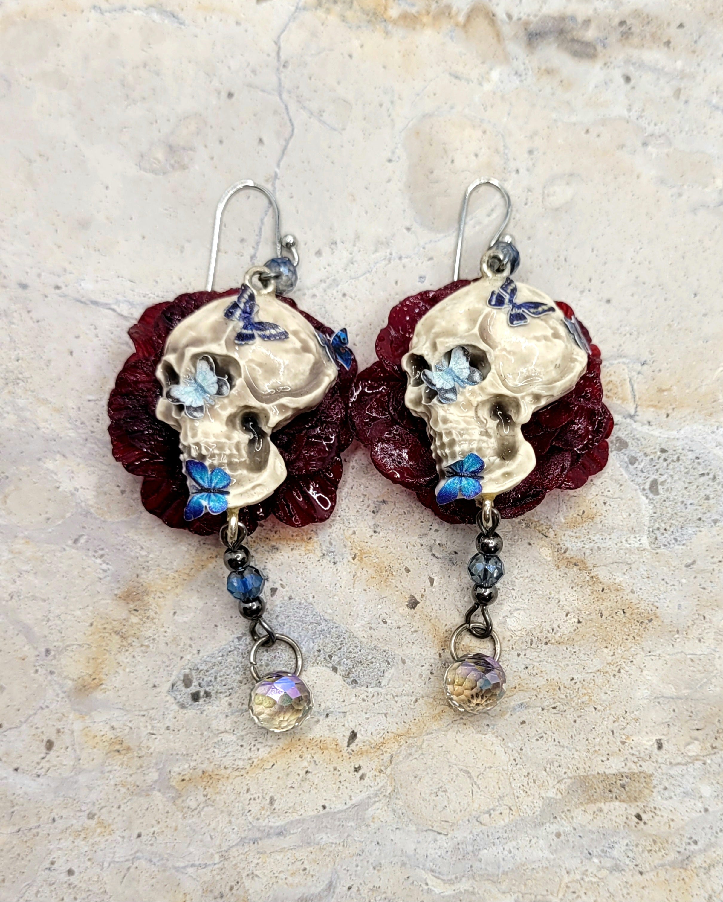 Gothic Bloom (Blue butterflies)