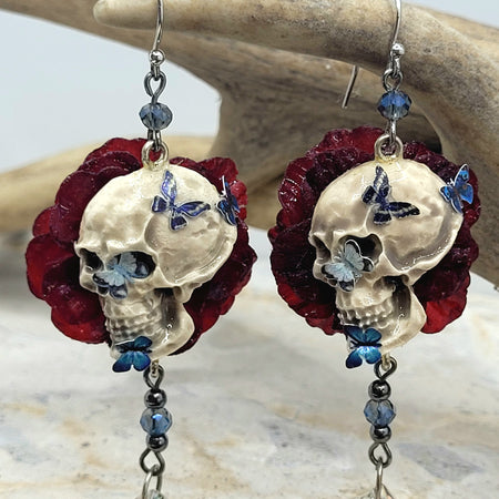 Gothic Bloom (Blue butterflies)