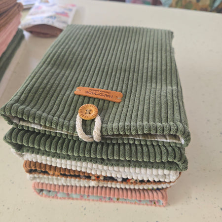 Cordroy Book Sleeves