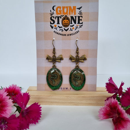 Snake Dangle Earrings 🐍