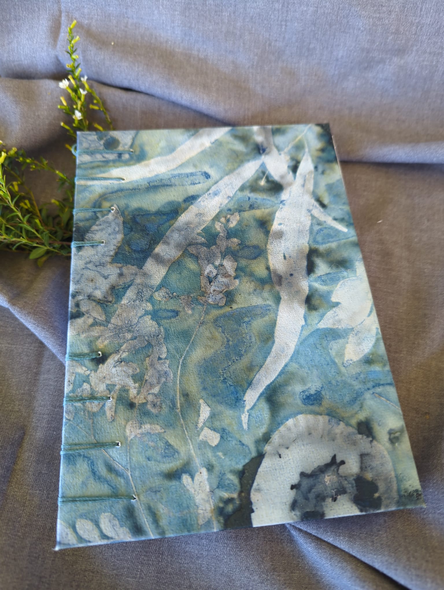 Hand Stitched Journal – Original Art Cover