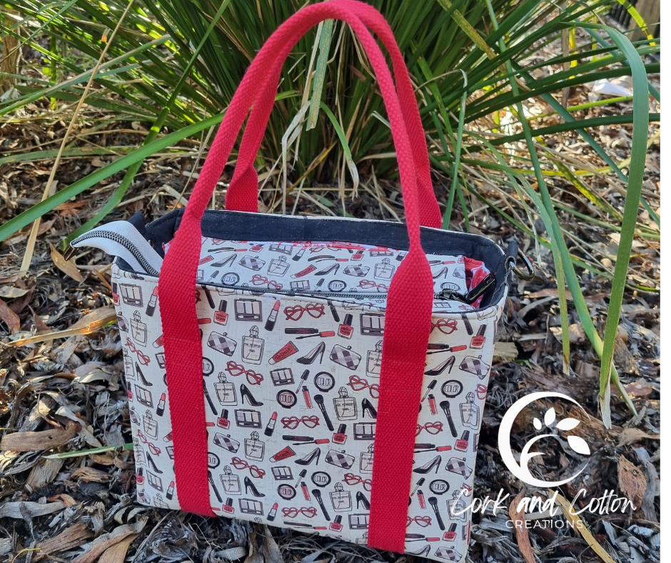 Handmade Boxy Shaped Cork Handbag | Stylish and Sustainable