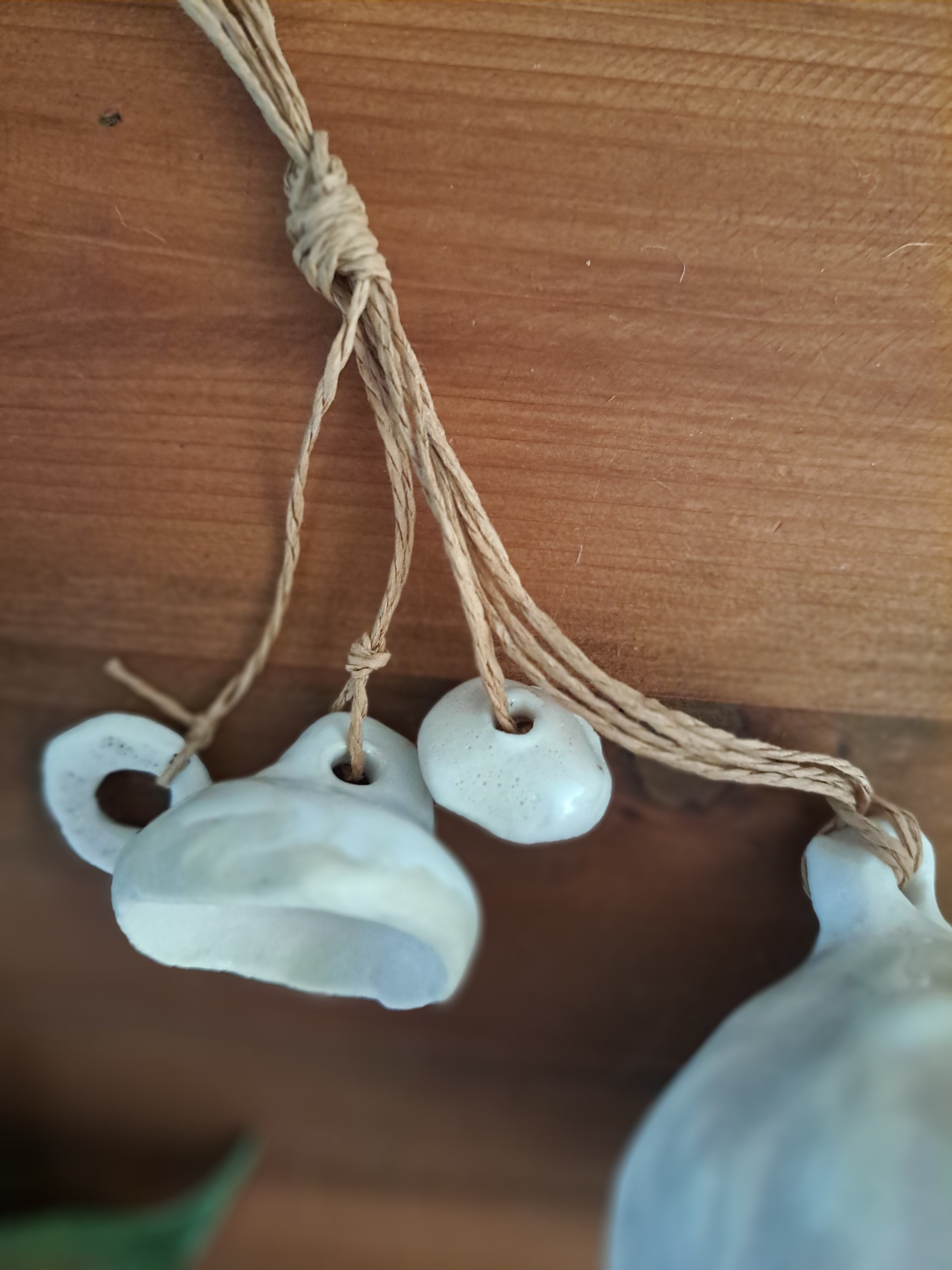 Contemporary Wall Art - Ceramic Bells, Chimes, Beads