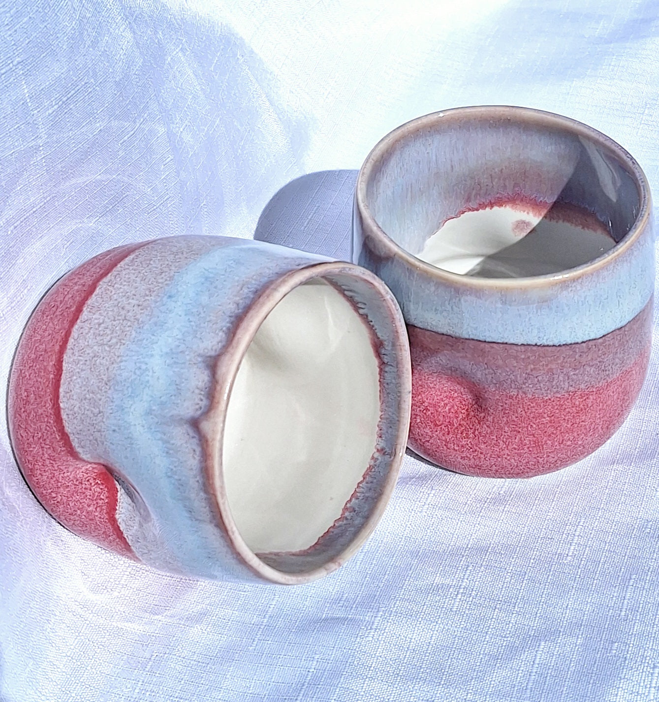 Coffee or Wine Hug Mugs - Bold and Bright Hug Mugs