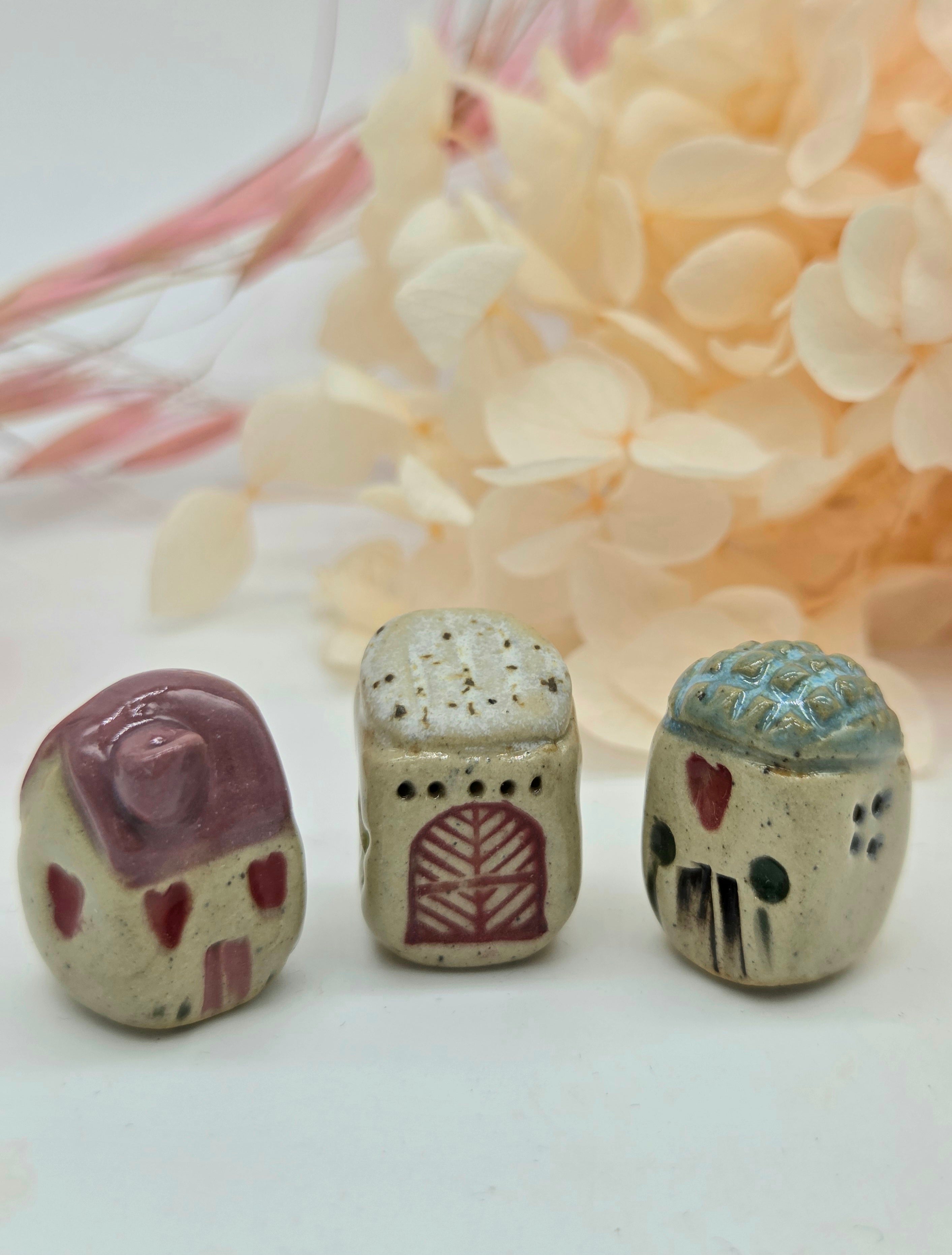 Tiny Ceramic Hamlet - Clematis Close