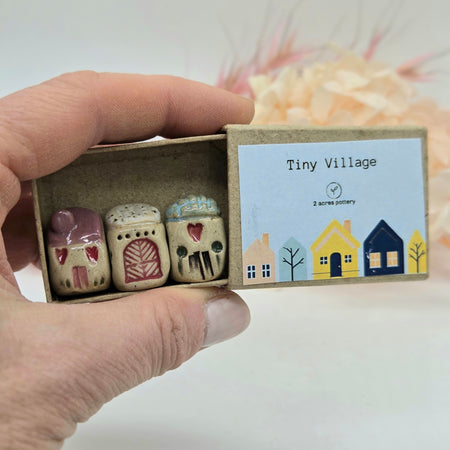 Tiny Ceramic Hamlet - Clematis Close