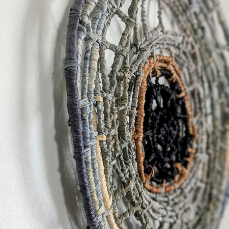 Fibre Art Sculptural Wall Piece