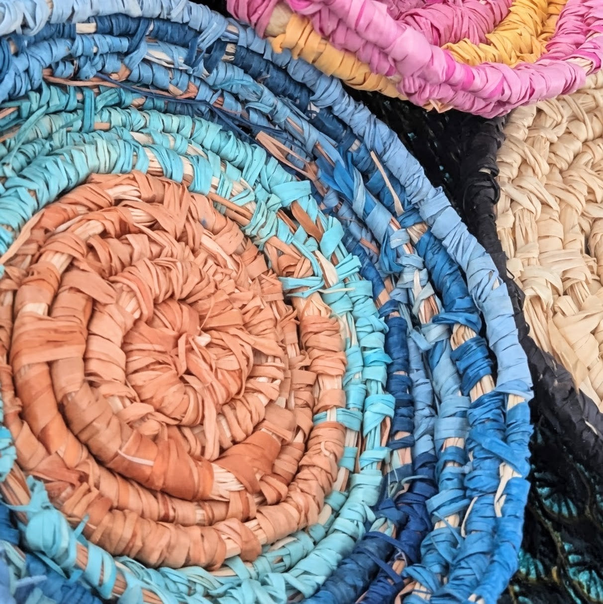 Sky Collection - Small Handwoven Baskets