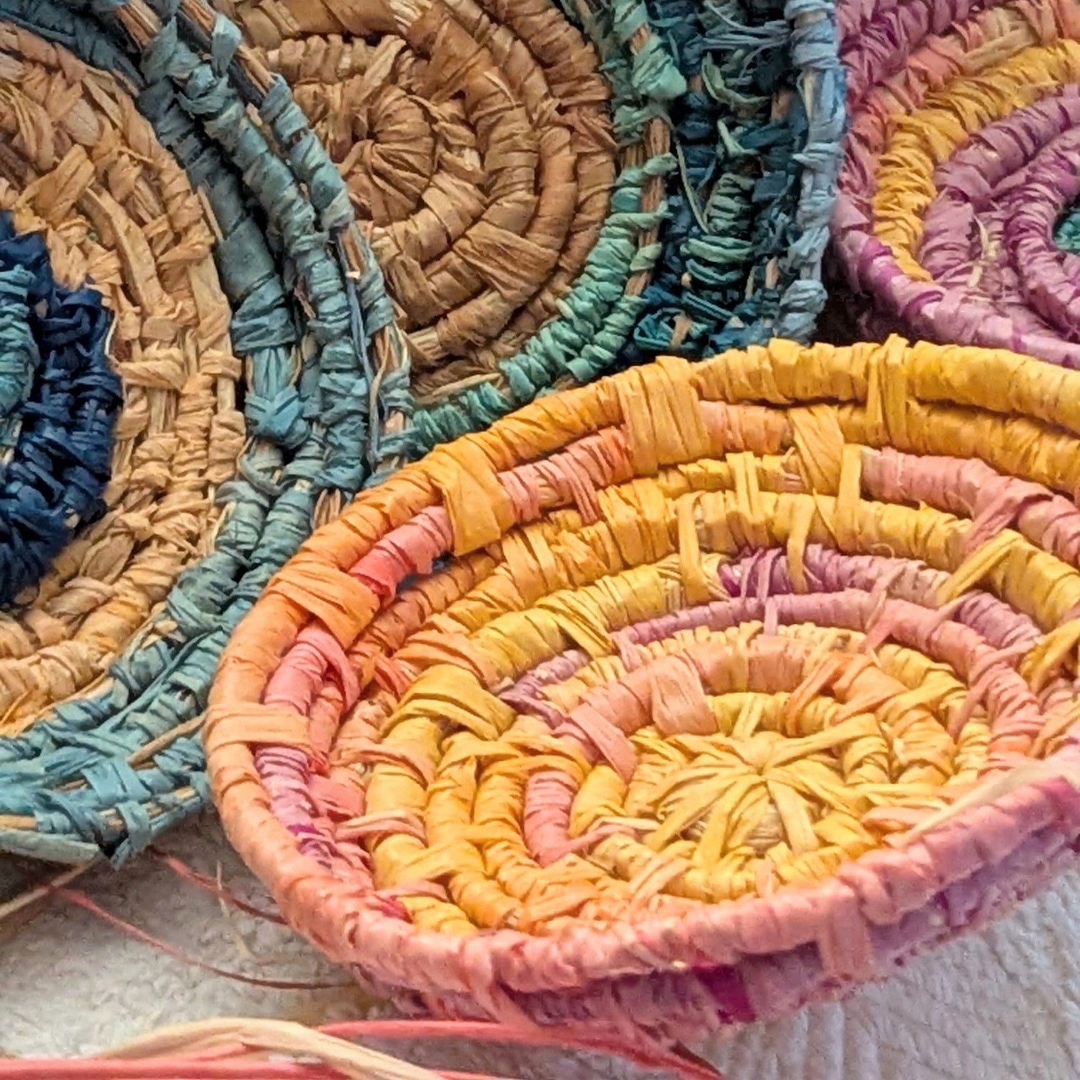 Sky Collection - Small Handwoven Baskets