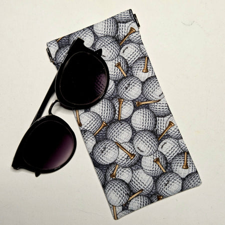 Sunglasses Pouch in Golf Ball Fabric