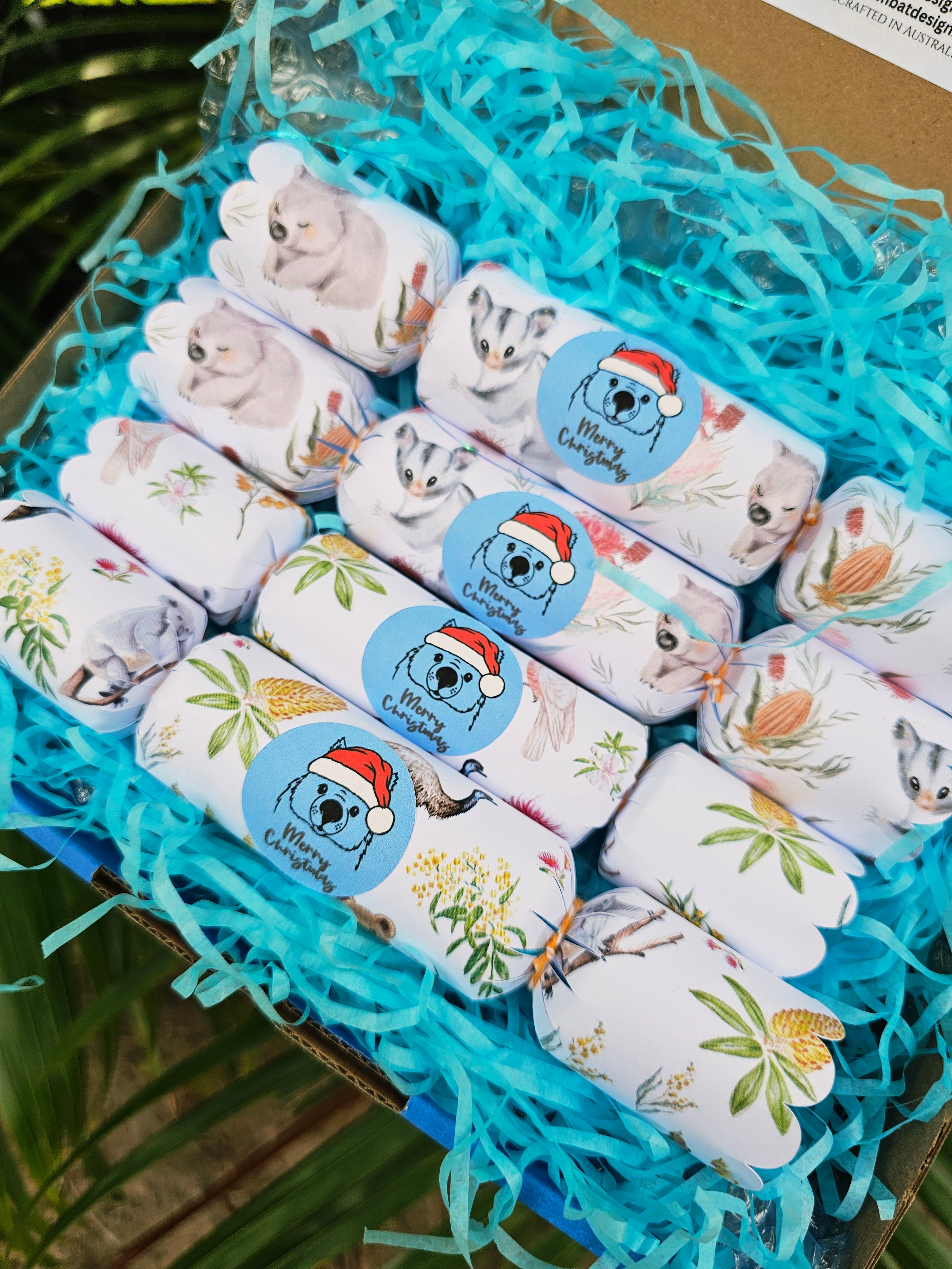 Christmas Resin Earrings Bon Bon Gift Box 4 Pack Set