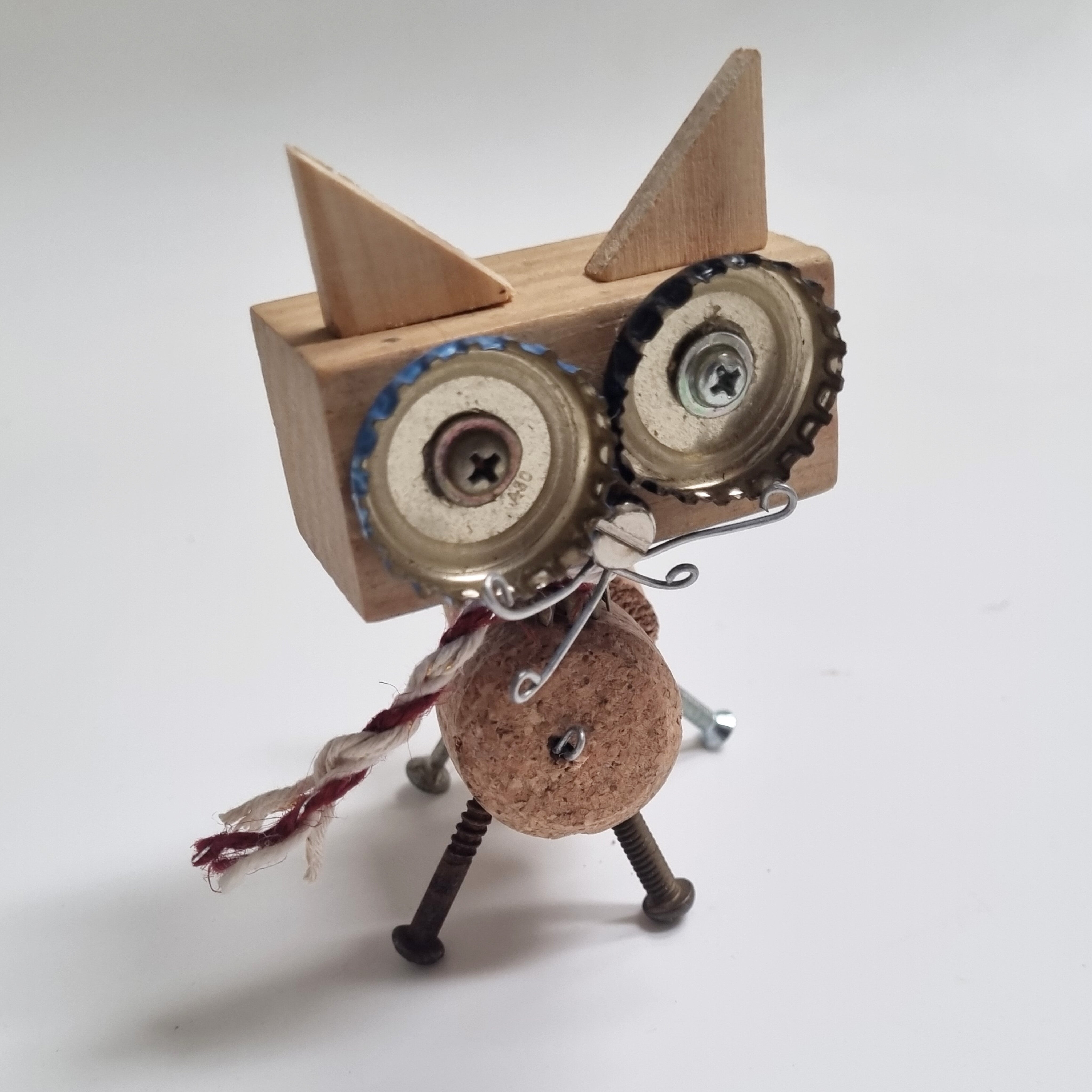 Remade, Reimagined: Upcycled Cattitude Created from Waste Material