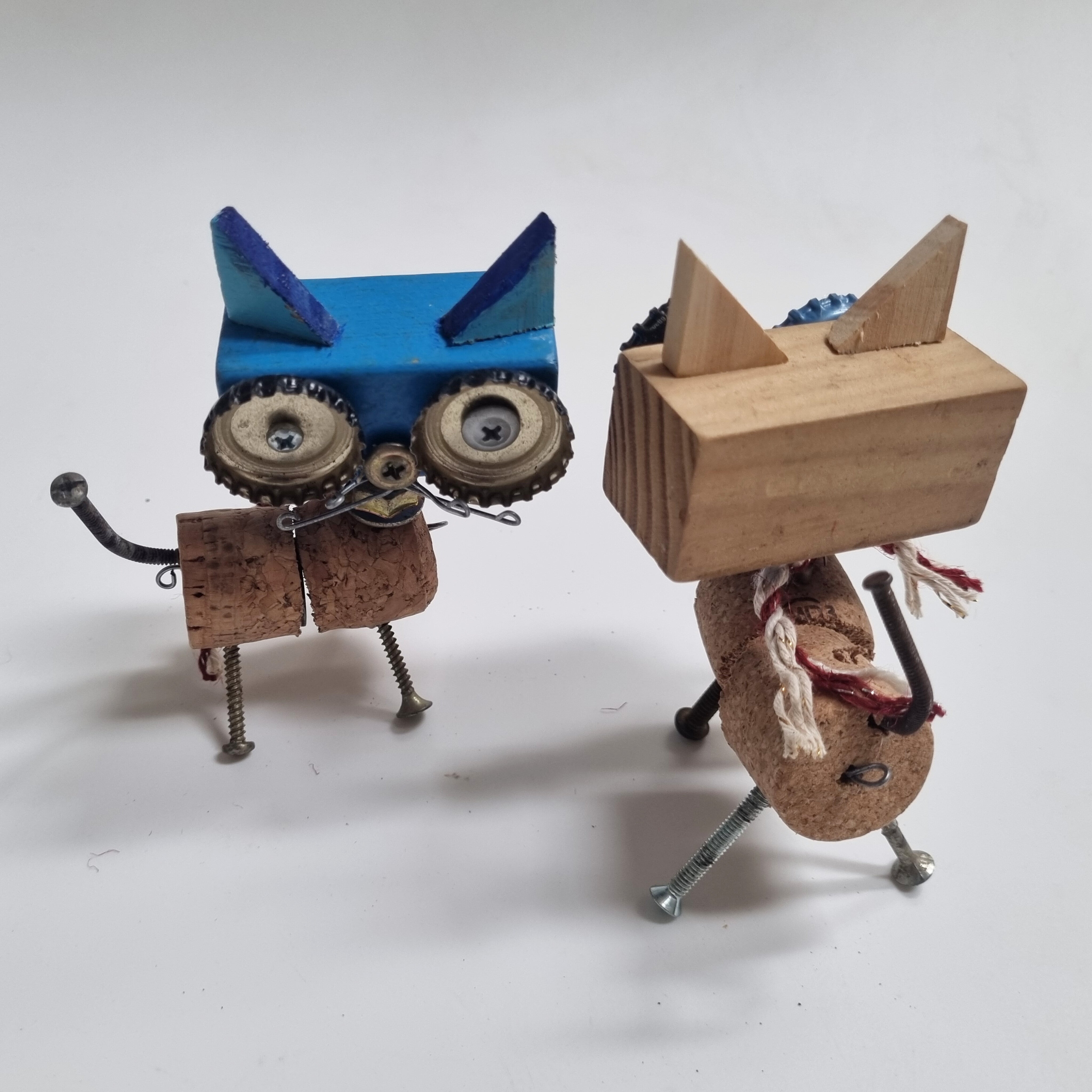 Remade, Reimagined: Upcycled Cattitude Created from Waste Material