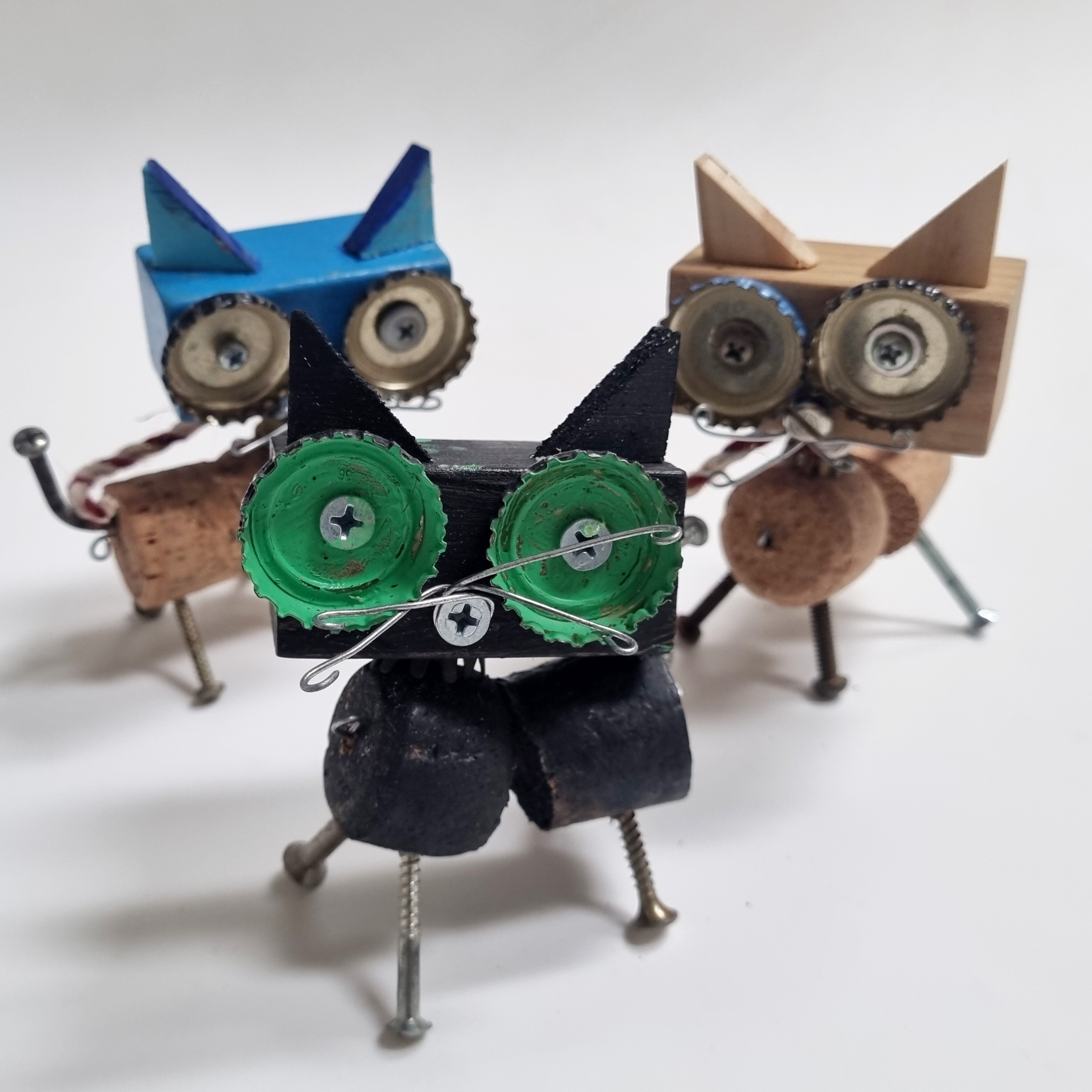 Remade, Reimagined: Upcycled Cattitude Created from Waste Material