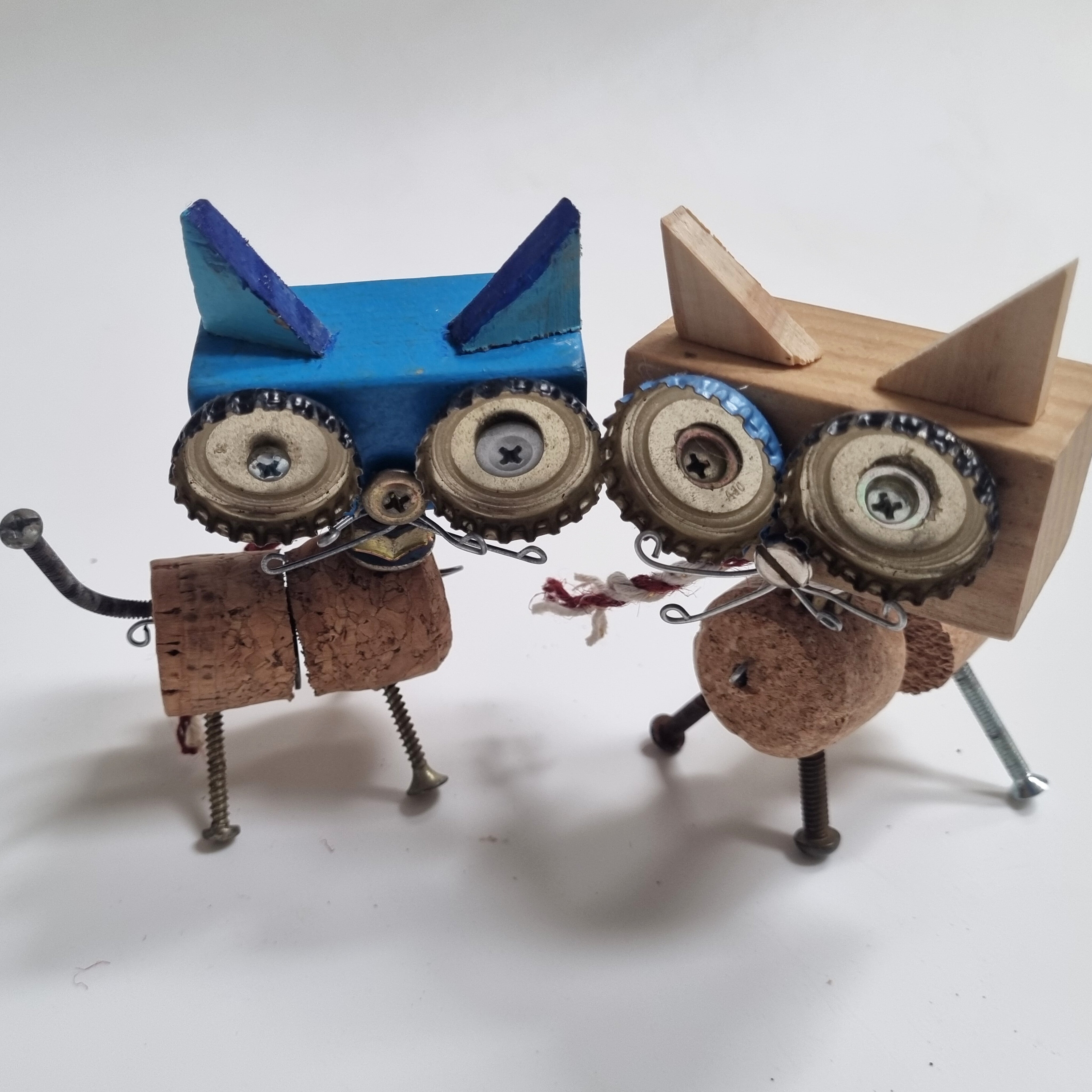 Remade, Reimagined: Upcycled Cattitude Created from Waste Material