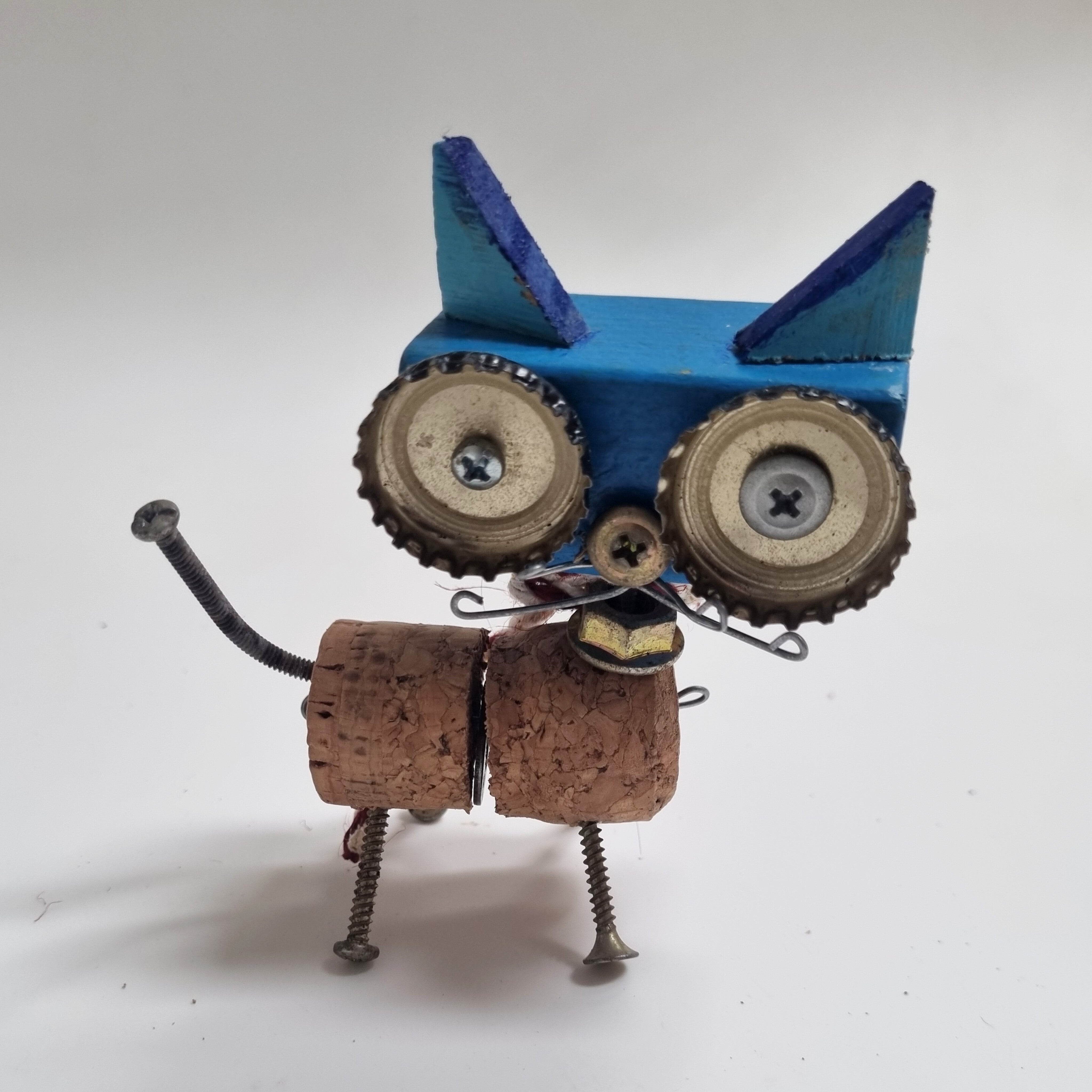 Remade, Reimagined: Upcycled Cattitude Created from Waste Material