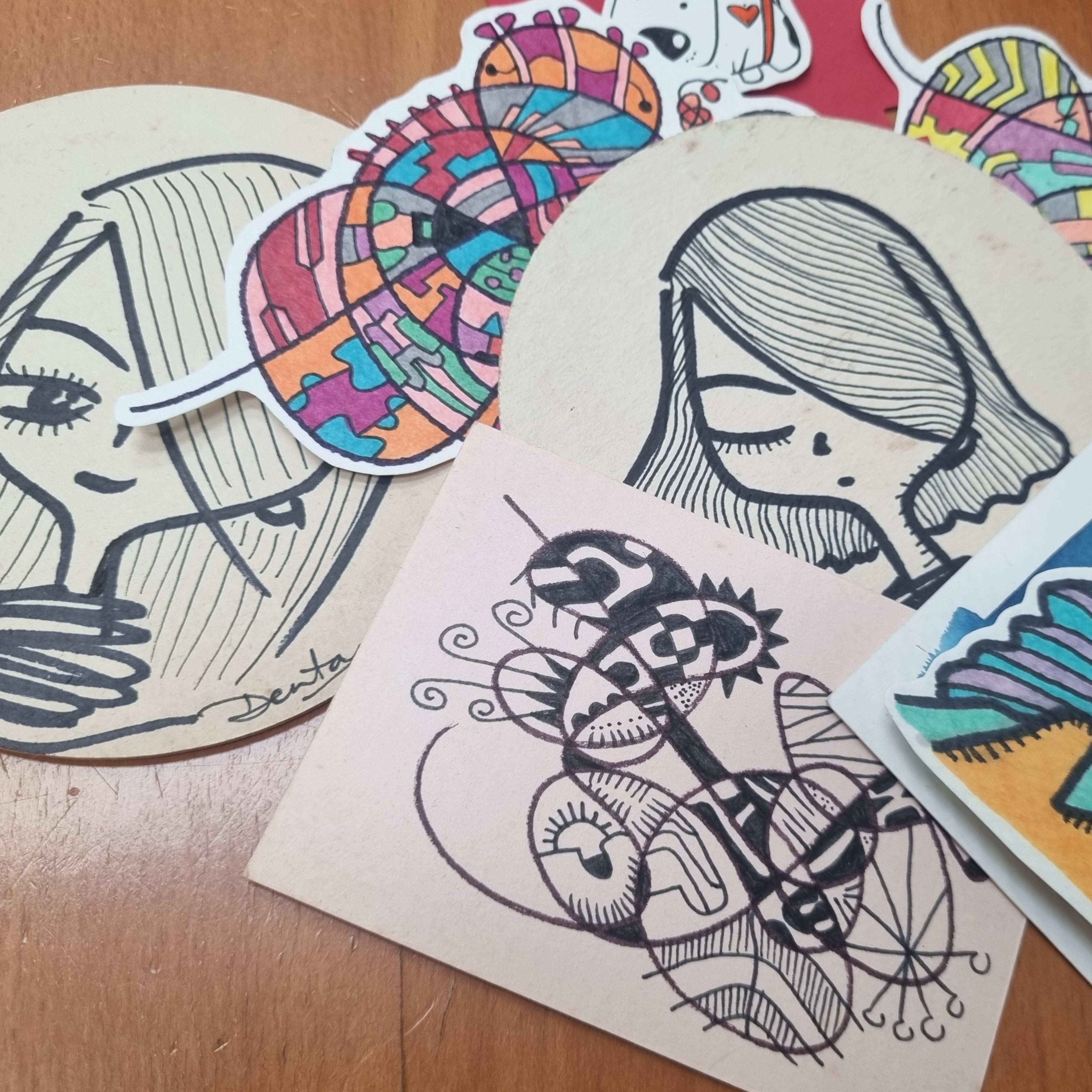 The Orange Mystery Original Art Box - Where vintage charm meets hidden creativity