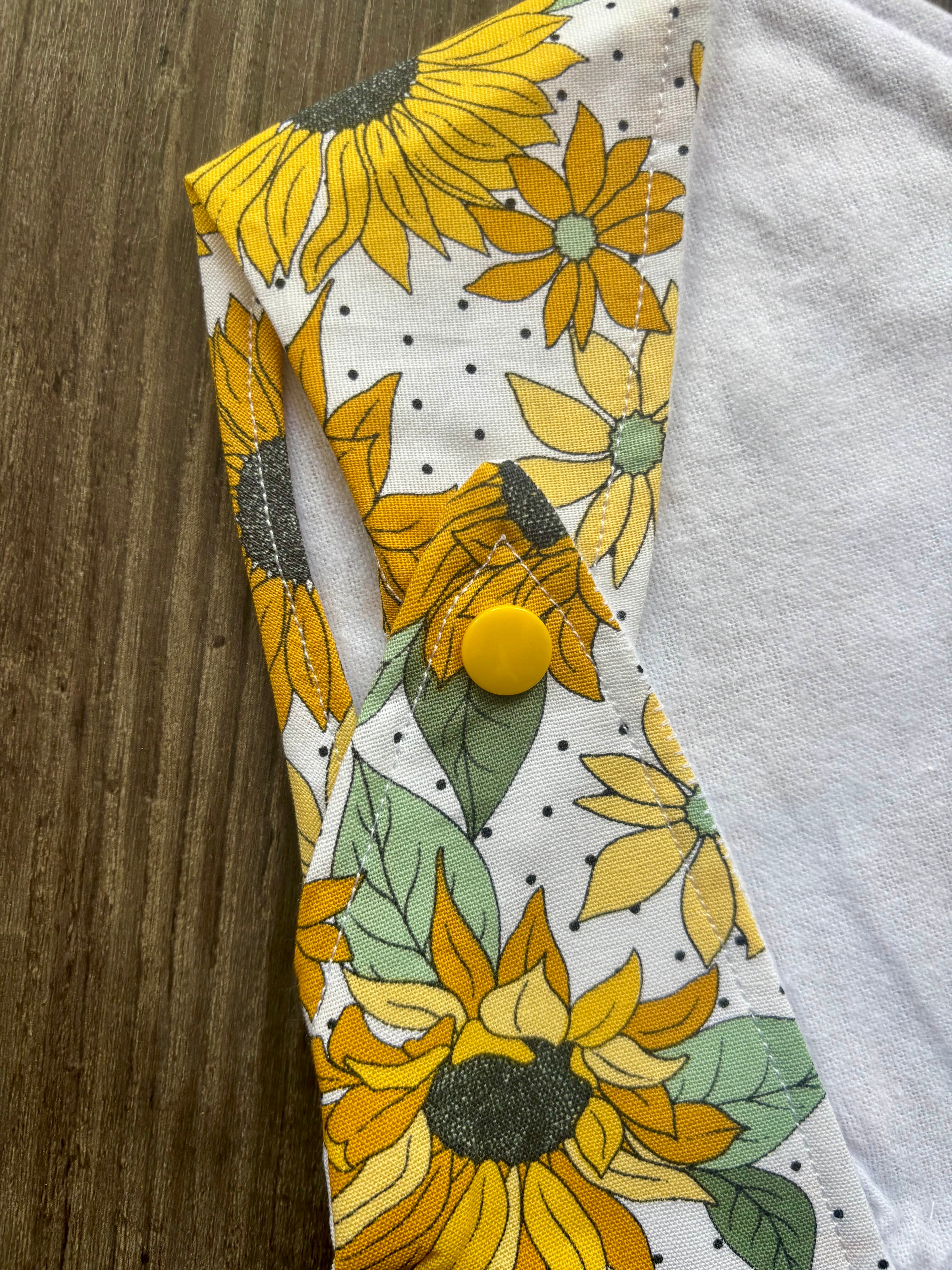 Bandana Bib Sunflower