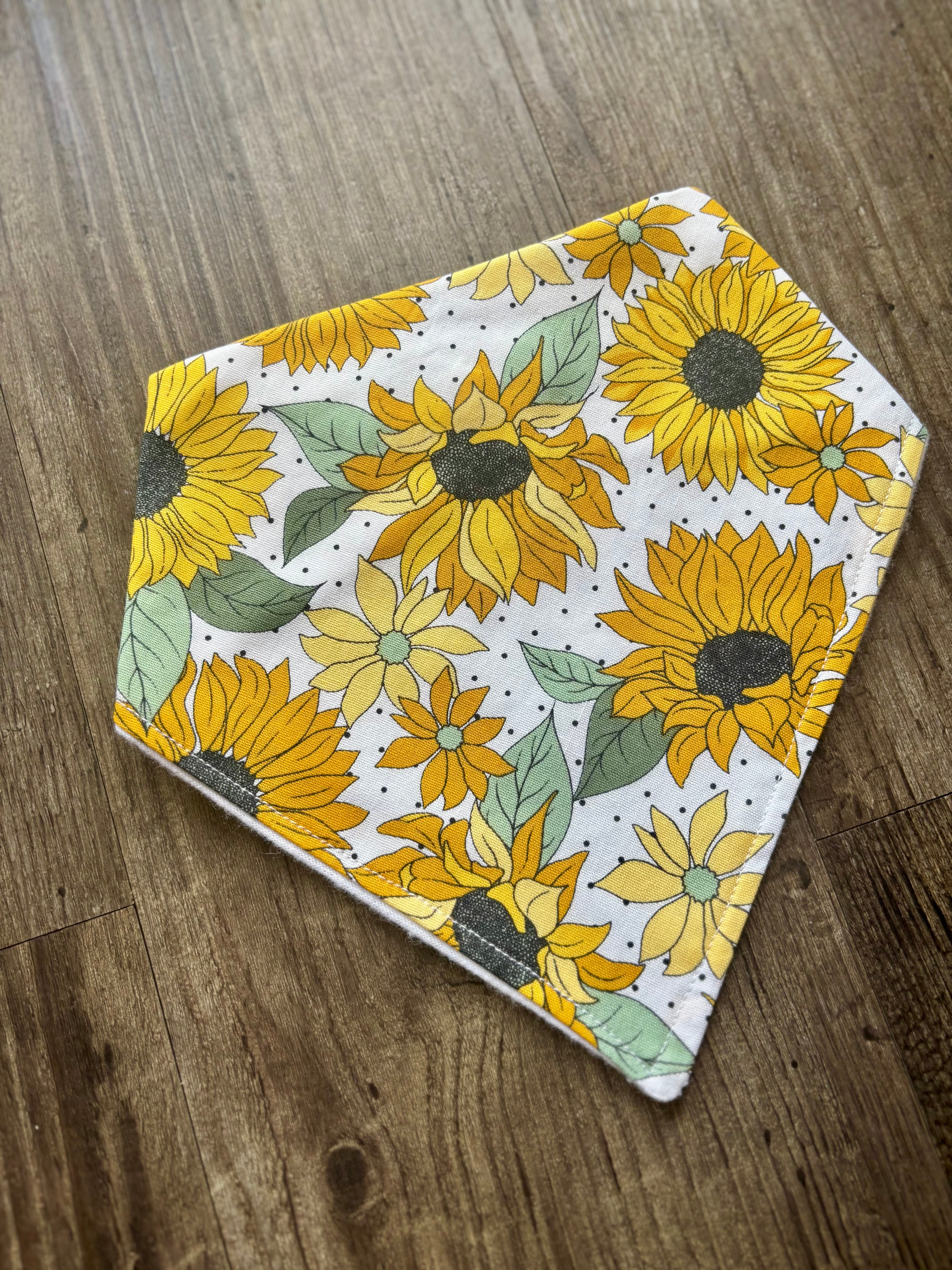 Bandana Bib Sunflower