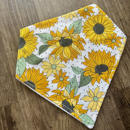 Bandana Bib Sunflower